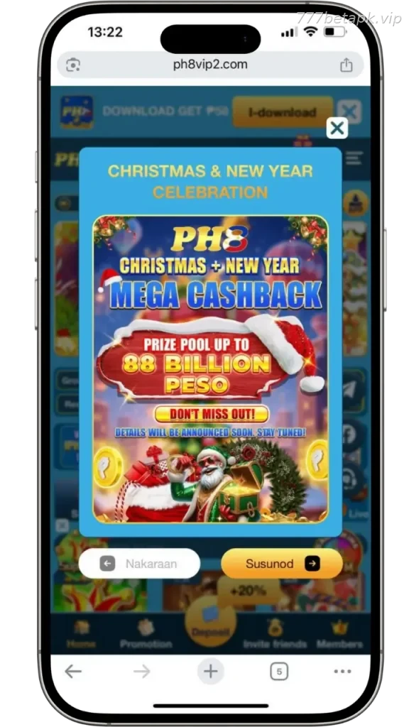 I download ang 777BET App